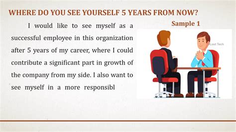 How do you see yourself 5 years from now?